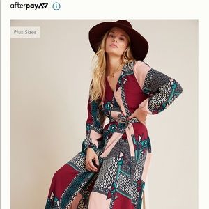 Porridge Virginia Wrap Maxi Dress